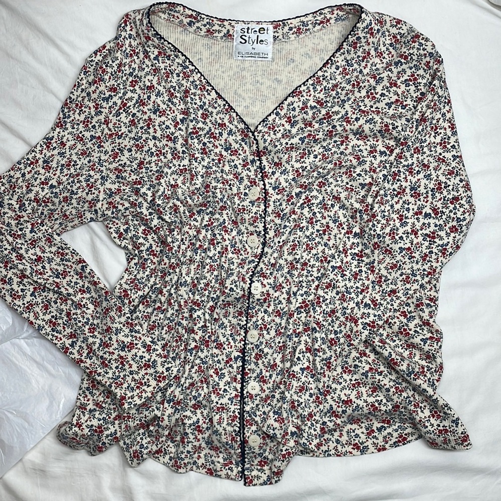 Vintage Floral cardigan
